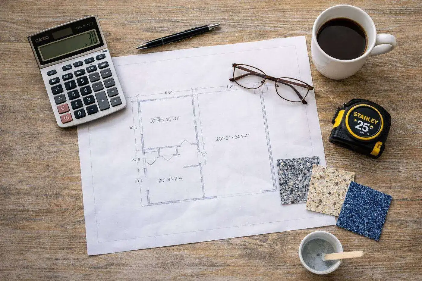 Epoxy flooring cost planning Baton Rouge